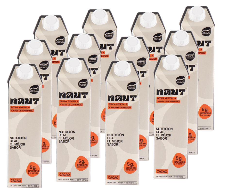 NAUT Cacao – Caja 12 unidades