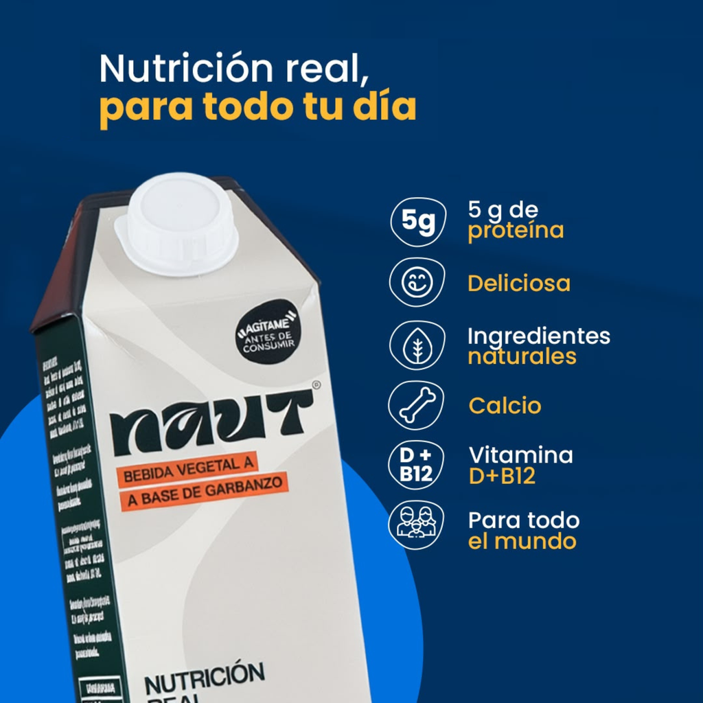 NAUT Cacao – Caja 12 unidades